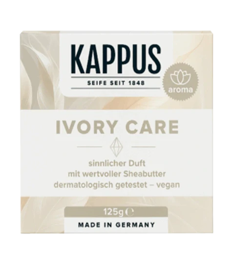Veganské mýdlo KAPPUS IVORY CARE 125 g