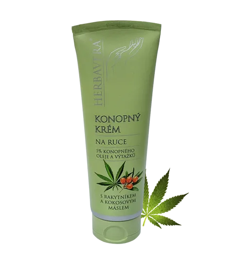 KONOPNÝ KRÉM NA RUCE HERBAVERA 120 ml