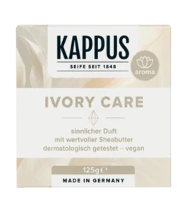 Veganské mýdlo KAPPUS IVORY CARE 125 g