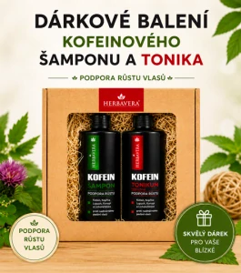 DÁRKOVÉ BALENÍ VLASOVÉ KOFEINOVÉ KOSMETIKY