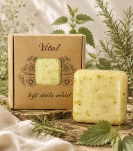 Přírodní mýdlo HERBS LINE - VITAL - 100 g