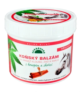 KOŇSKÝ BALZÁM HŘEJIVÝ HERBAVERA 500 ml