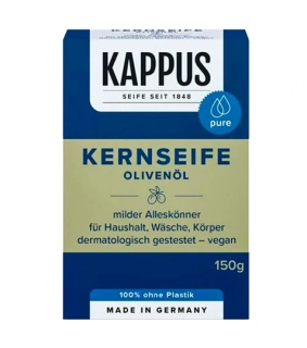JEMNÉ TUHÉ MÝDLO KAPPUS OLIVA 150 g